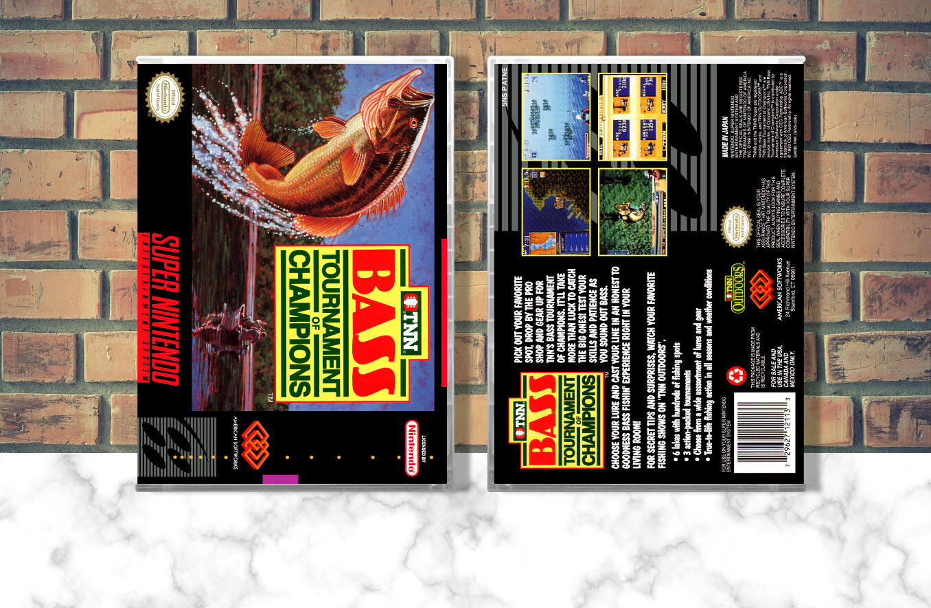 TNN Bass Tournament of Champions, Case Color: CLEAR (Transparent)