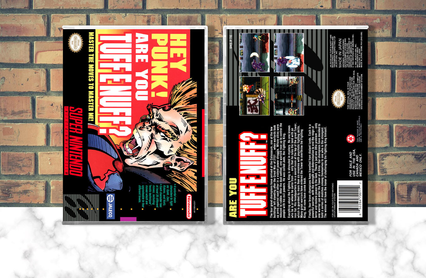 Tuff E Nuff, Case Color: CLEAR (Transparent)