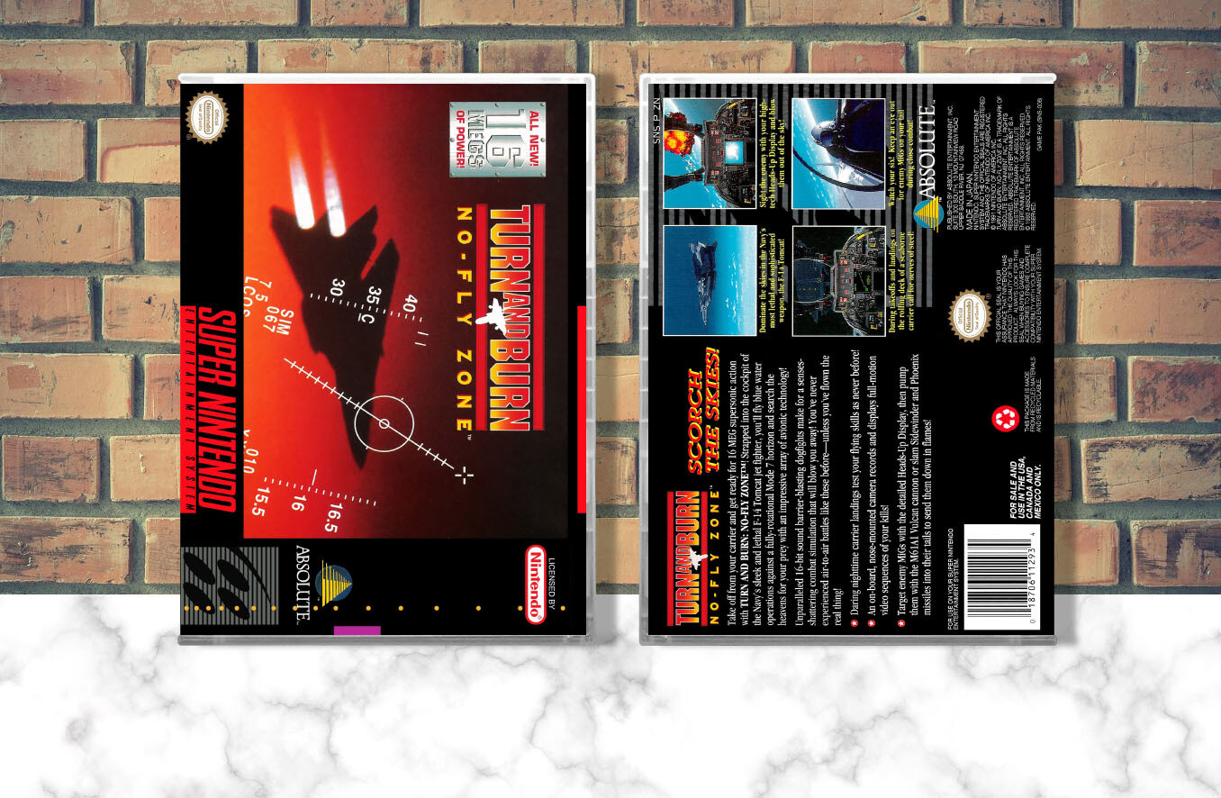 Turn and Burn: No-Fly Zone, Case Color: CLEAR (Transparent)