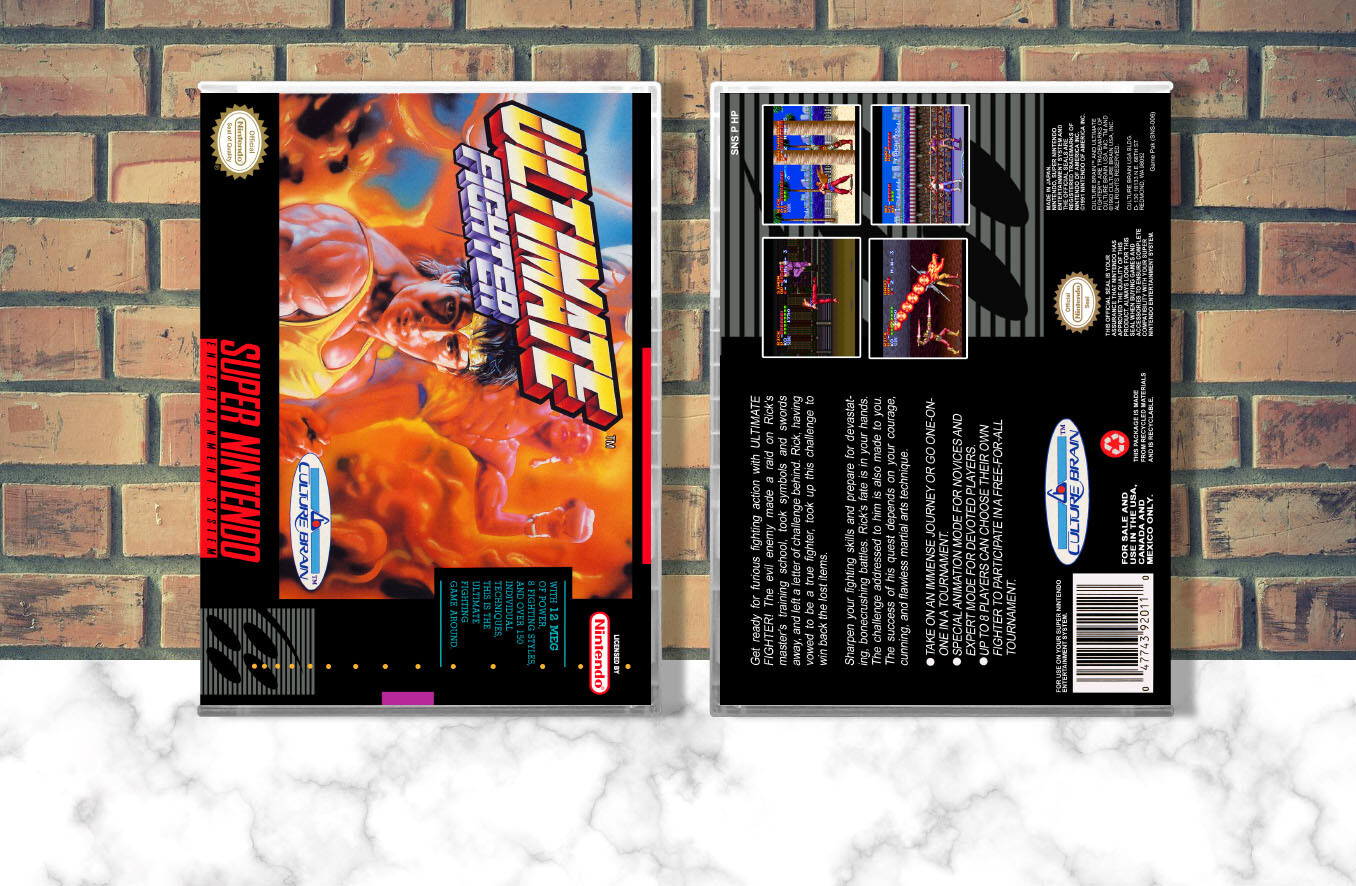 Ultimate Fighter, Case Color: CLEAR (Transparent)