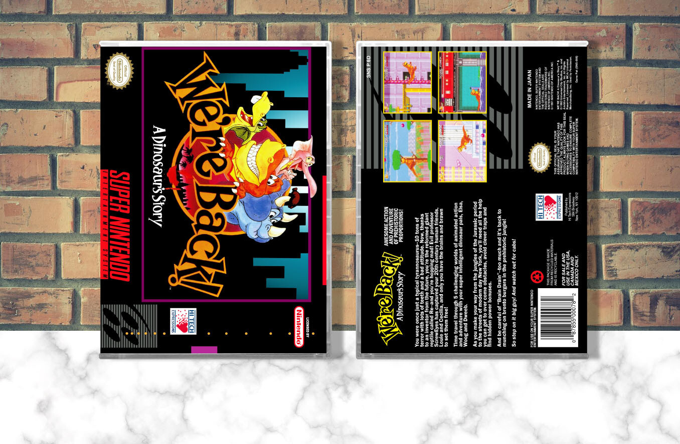 We&#39;re Back!: A Dinosaur Story, Case Color: CLEAR (Transparent)