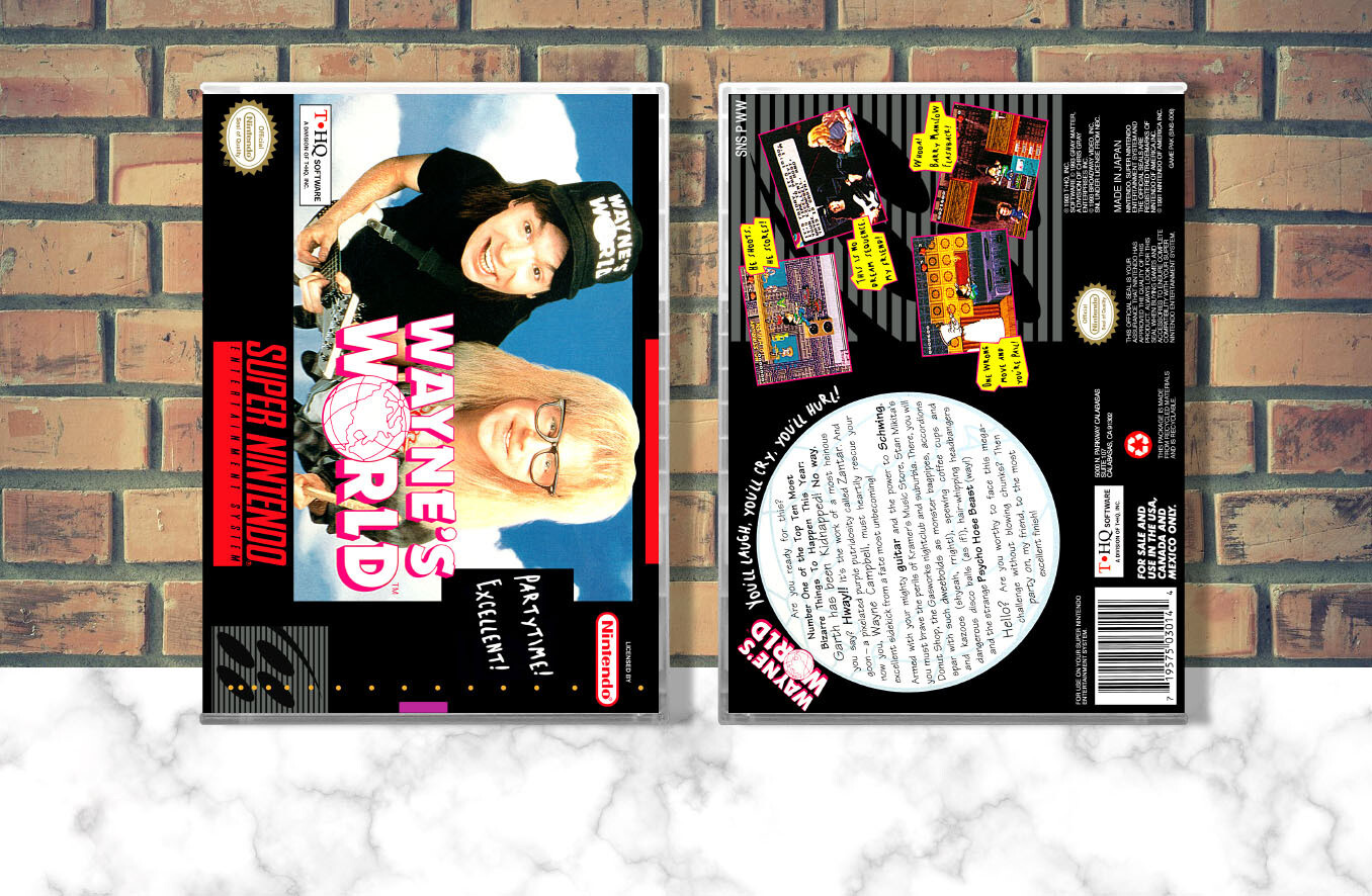 Wayne&#39;s World, Case Color: CLEAR (Transparent)