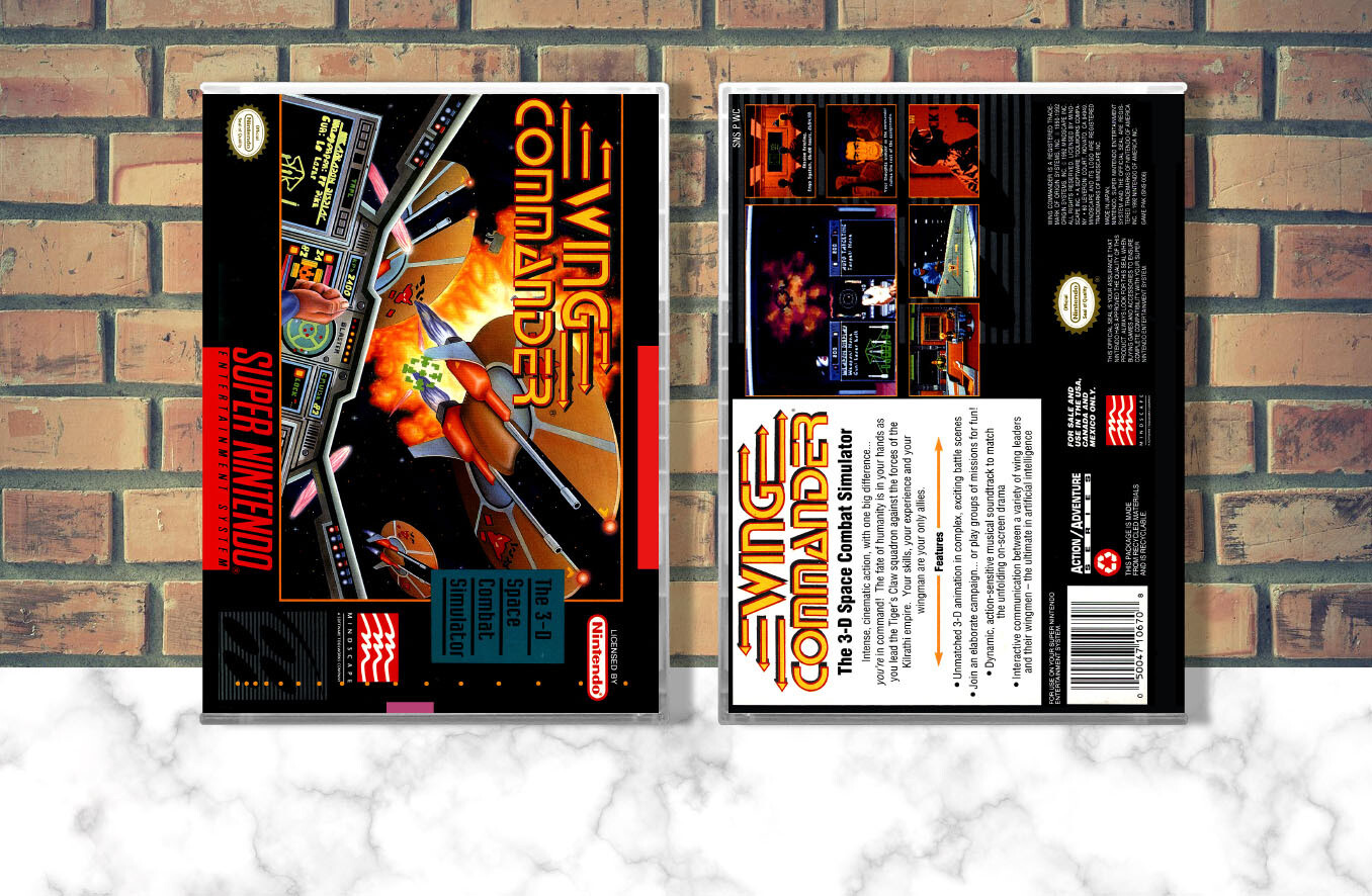 Wing Commander, Case Color: CLEAR (Transparent)