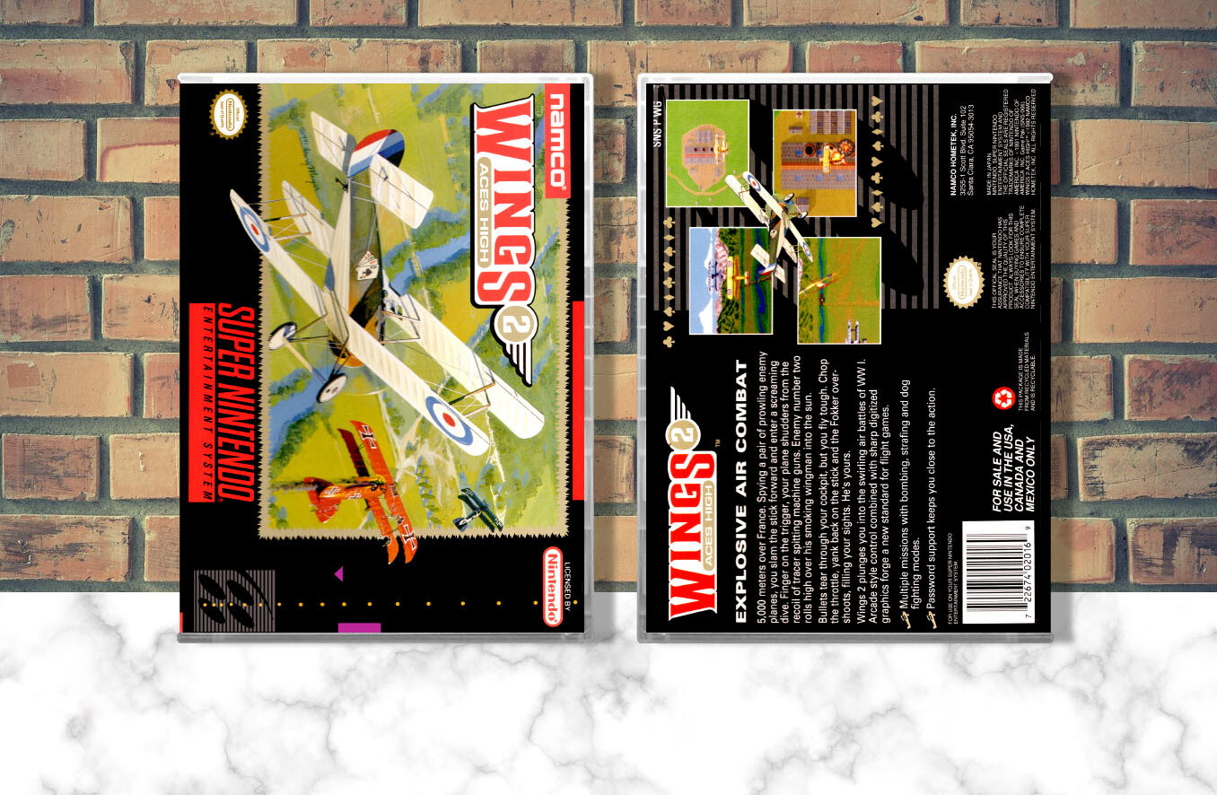 Wings 2: Aces High, Case Color: CLEAR (Transparent)