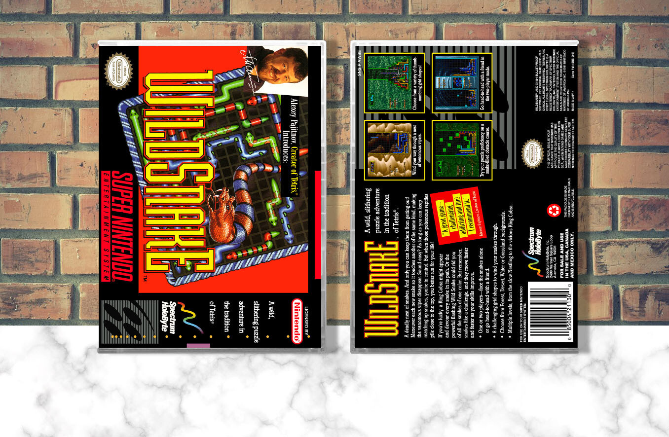 Wild Snake, Case Color: CLEAR (Transparent)