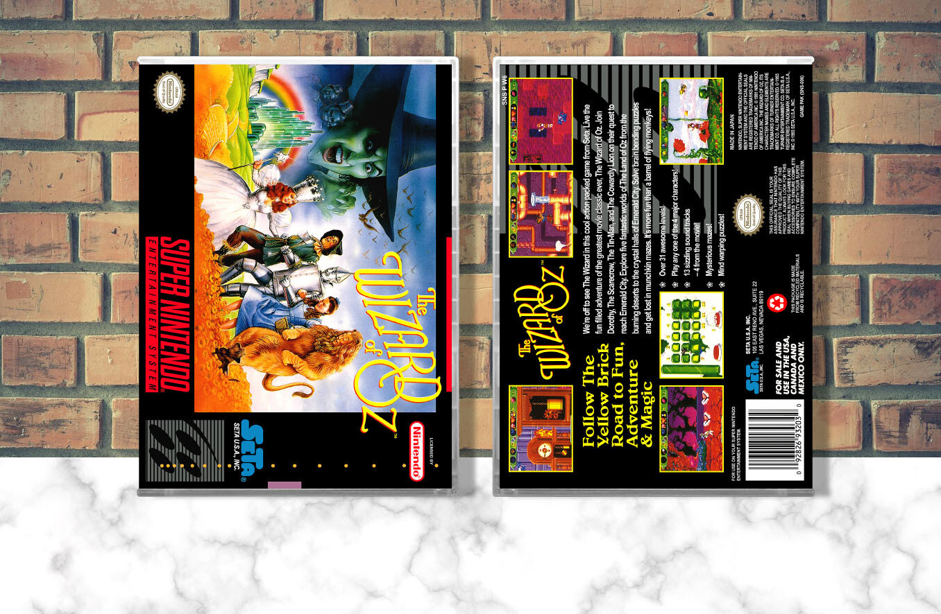 Wizard of Oz, The, Case Color: CLEAR (Transparent)