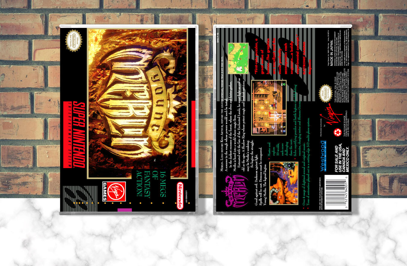 Young Merlin, Case Color: CLEAR (Transparent)