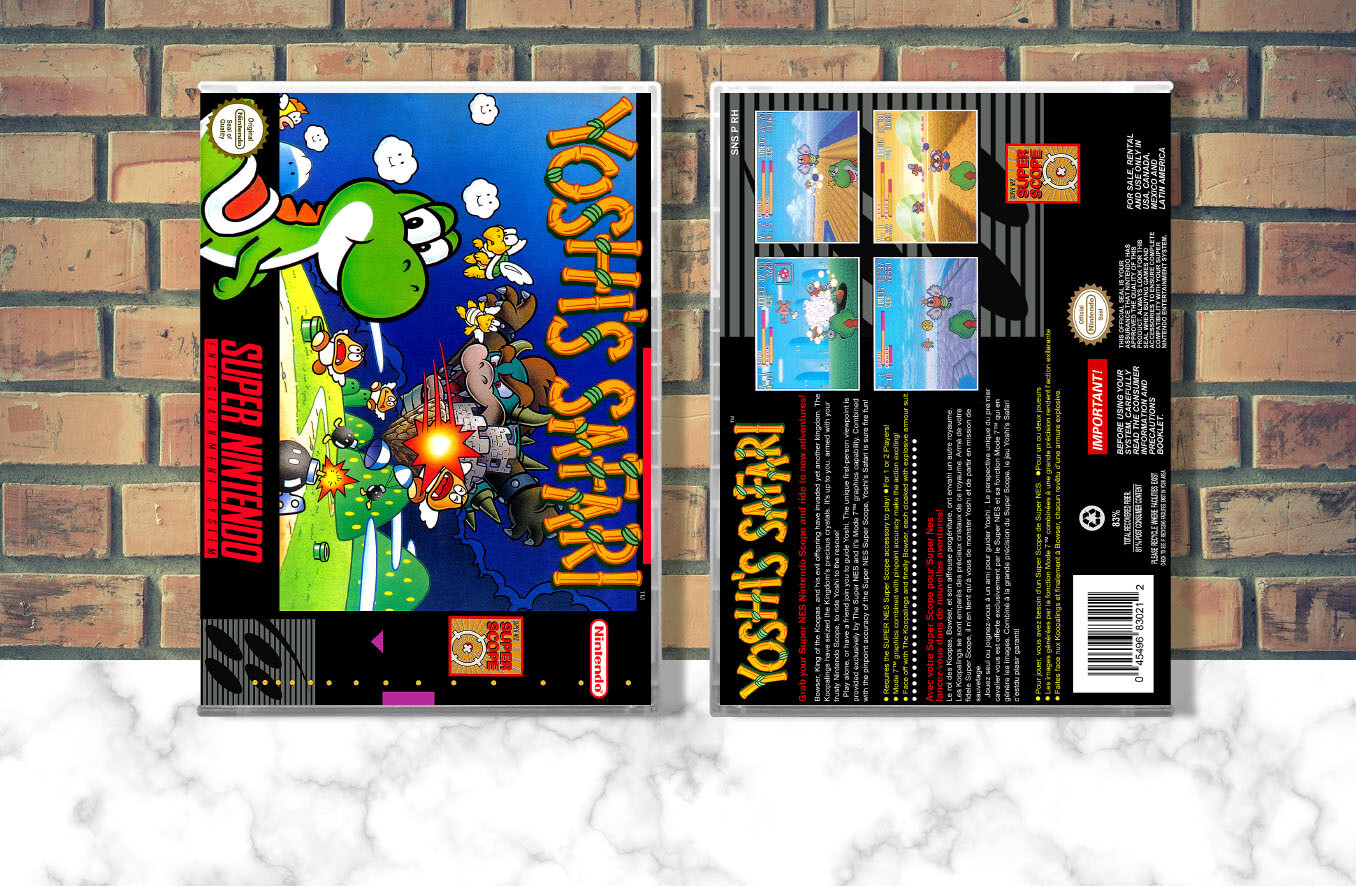 Yoshi&#39;s Safari, Case Color: CLEAR (Transparent)