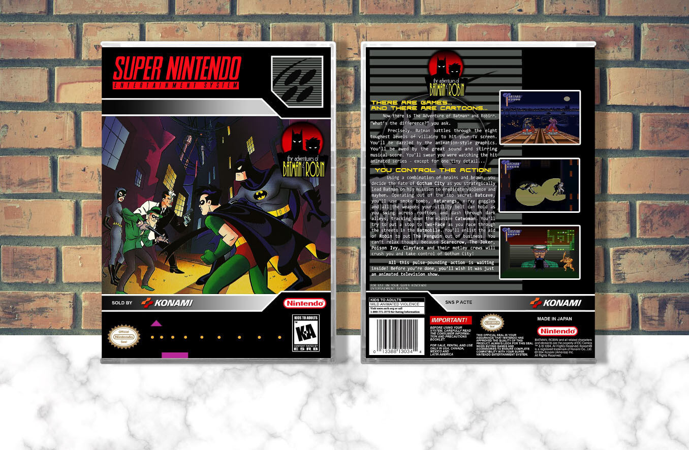 Adventures of Batman &amp; Robin, The, Case Color: CLEAR (Transparent)