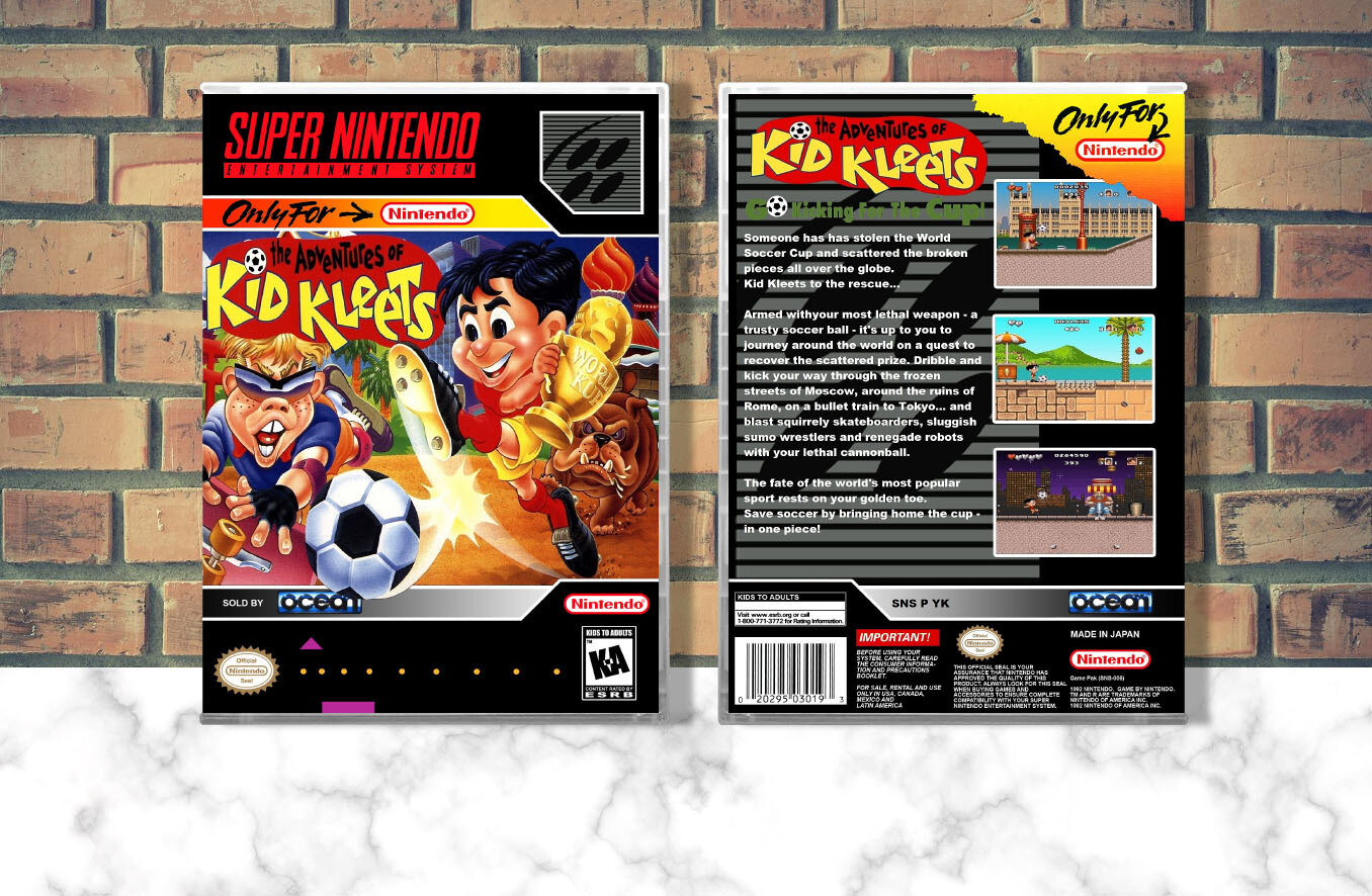 Adventures of Kid Kleets, The, Case Color: CLEAR (Transparent)