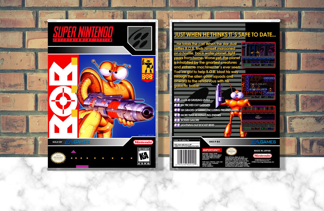 B.O.B., Case Color: CLEAR (Transparent)