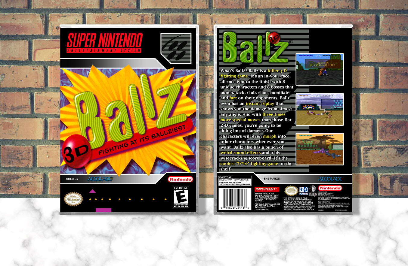 Ballz 3D, Case Color: CLEAR (Transparent)