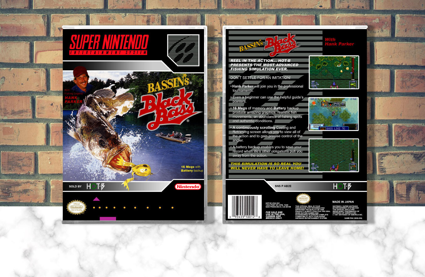 Bassin&#39;s Black Bass with Hank Parker, Case Color: CLEAR (Transparent)