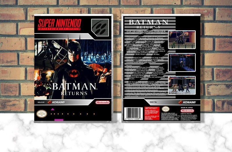 Batman Returns, Case Color: CLEAR (Transparent)