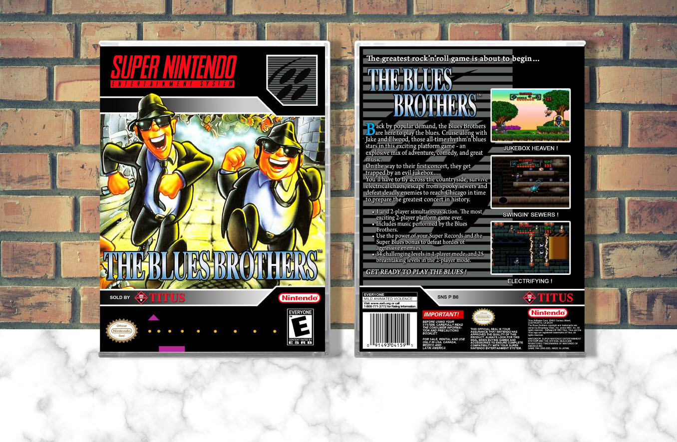 Blues Brothers, The, Case Color: CLEAR (Transparent)