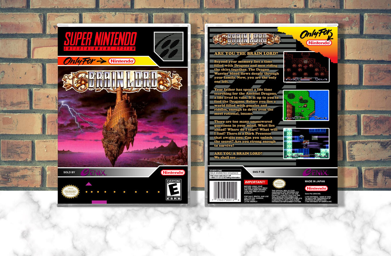 Brain Lord, Case Color: CLEAR (Transparent)