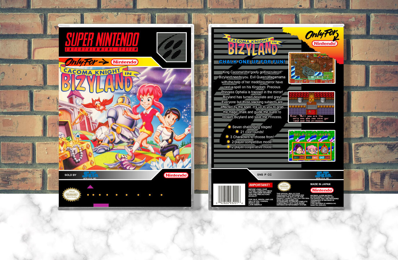 Cacoma Knight in Bizyland, Case Color: CLEAR (Transparent)