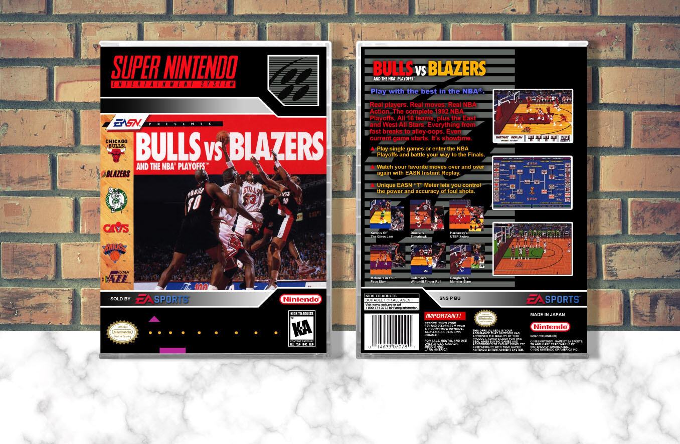 Bulls vs Blazers and the NBA Playoffs, Case Color: CLEAR (Transparent)