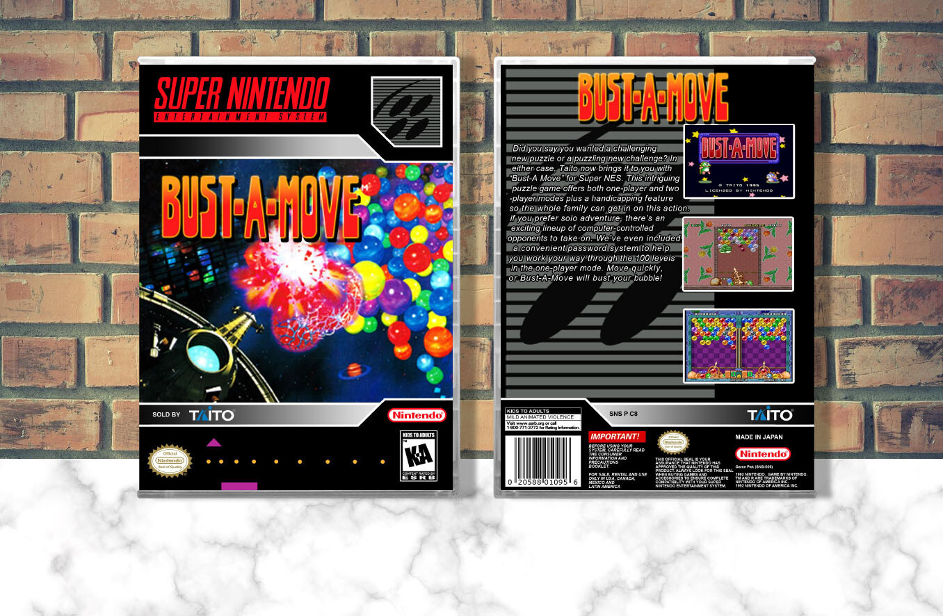 Bust-a-Move, Case Color: CLEAR (Transparent)