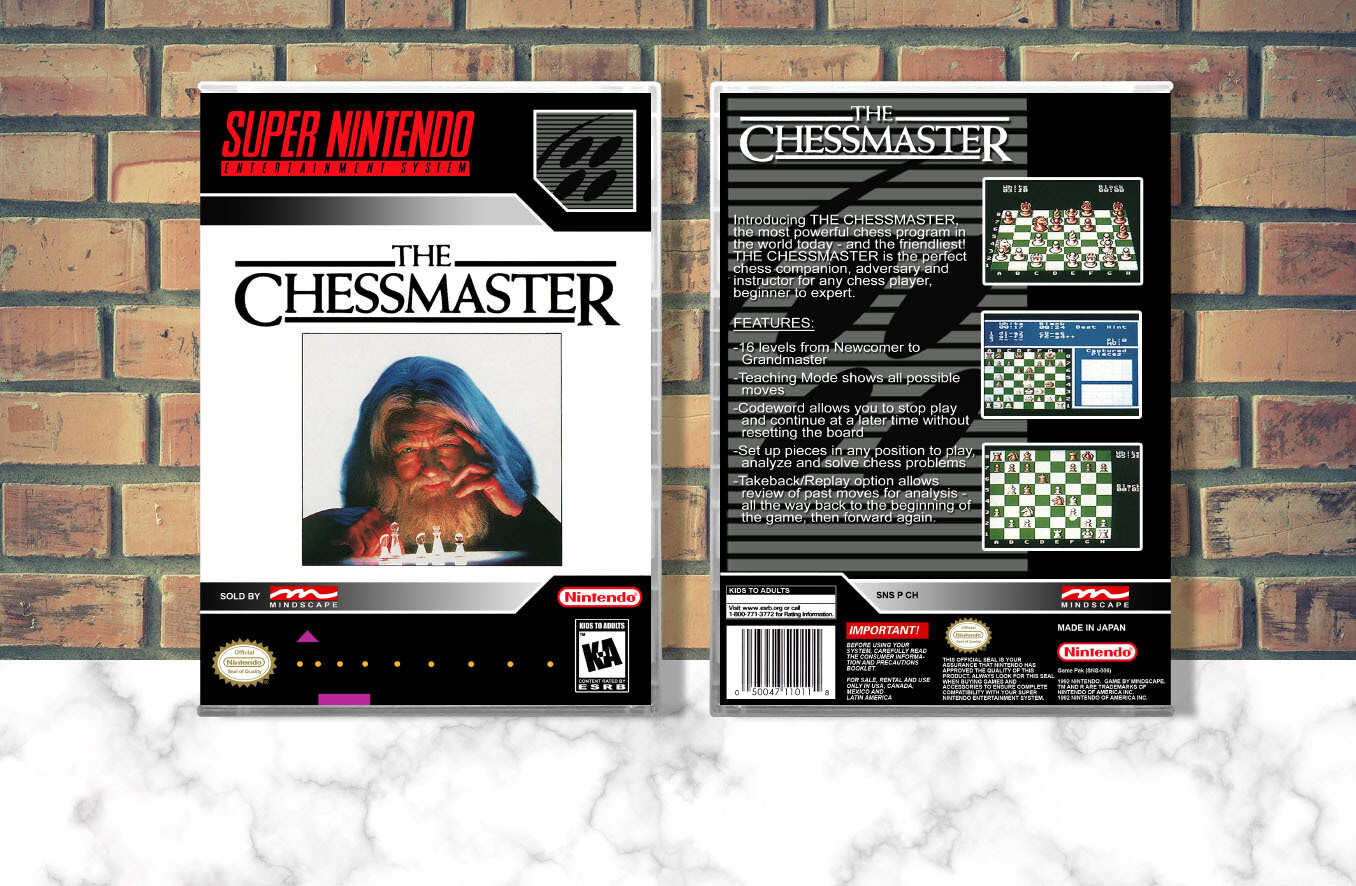 Chessmaster, The, Case Color: CLEAR (Transparent)