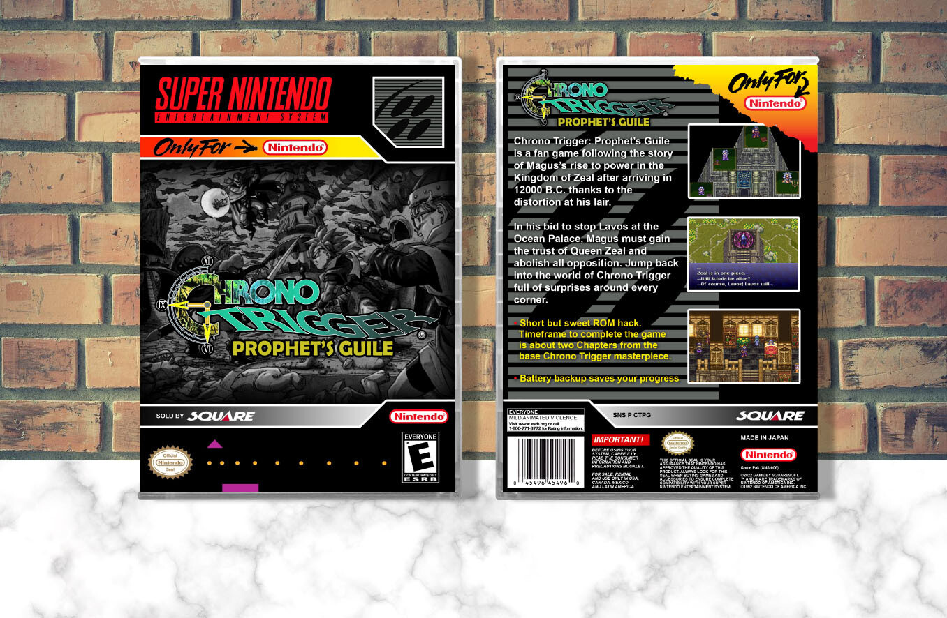 Chrono Trigger: Prophet&#39;s Guile, Case Color: CLEAR (Transparent)