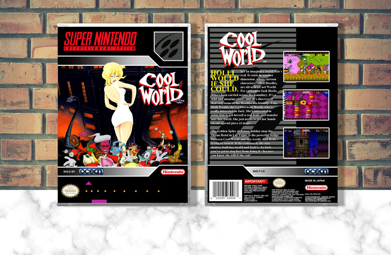 Cool World, Case Color: CLEAR (Transparent)