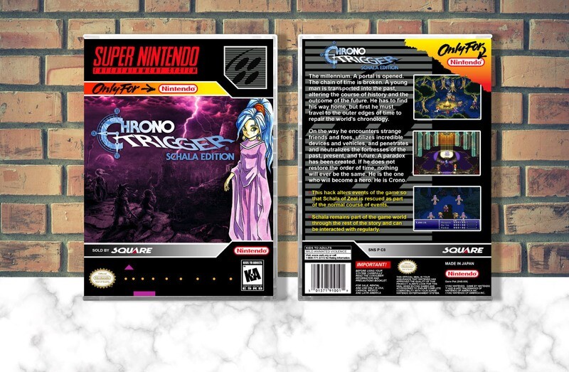 Chrono Trigger: Schala Edition, Case Color: CLEAR (Transparent)