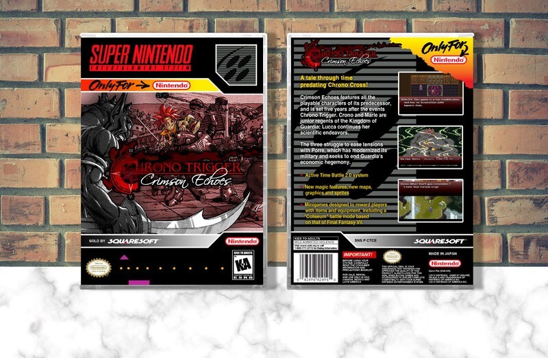 Chrono Trigger: Crimson Echoes, Case Color: CLEAR (Transparent)