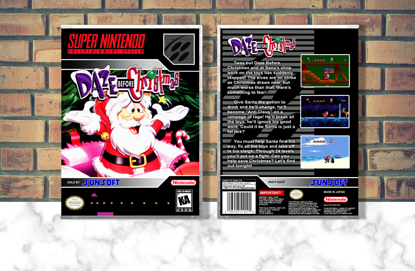 Daze Before Christmas, Case Color: CLEAR (Transparent)