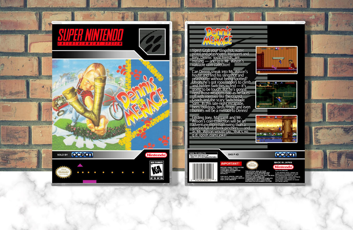 Dennis the Menace, Case Color: CLEAR (Transparent)