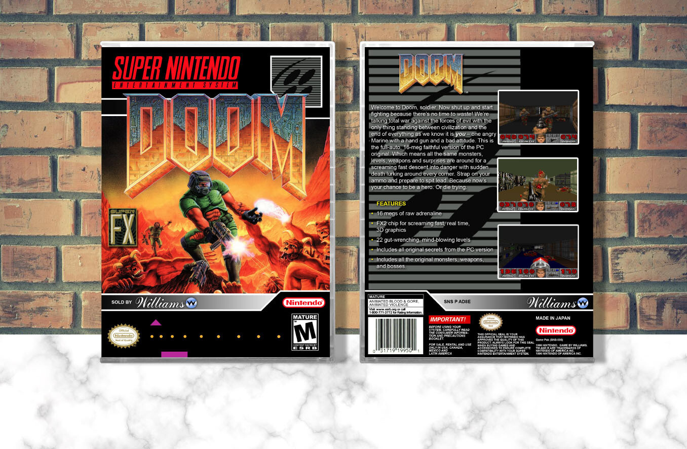 Doom, Case Color: CLEAR (Transparent)