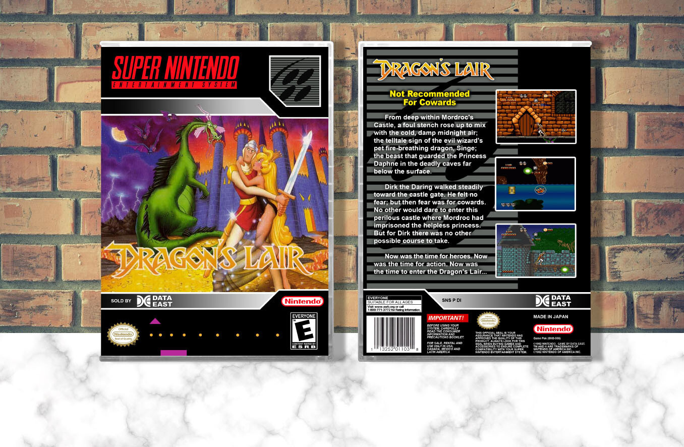 Dragon&#39;s Lair, Case Color: CLEAR (Transparent)