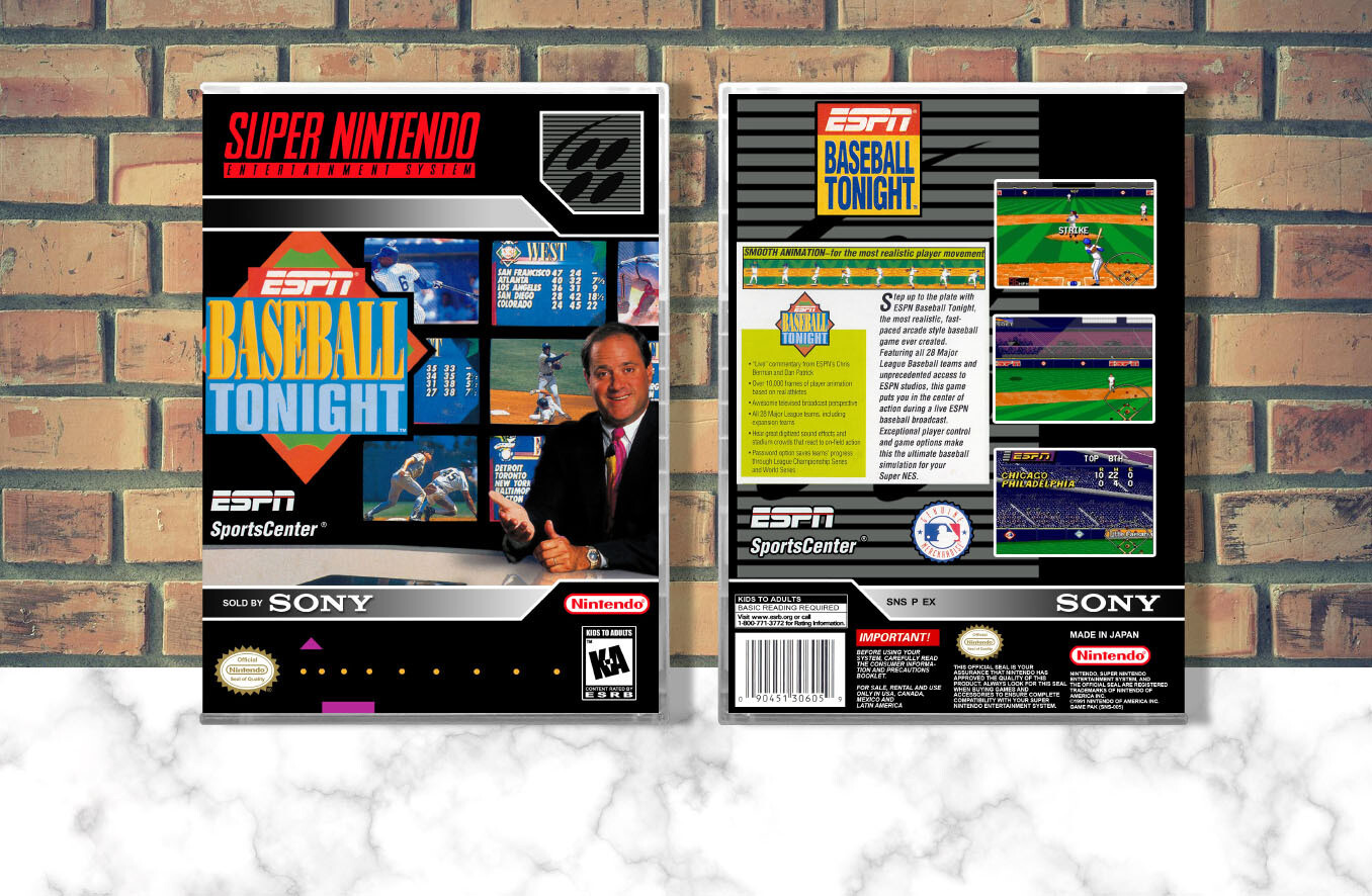 ESPN Baseball Tonight, Case Color: CLEAR (Transparent)