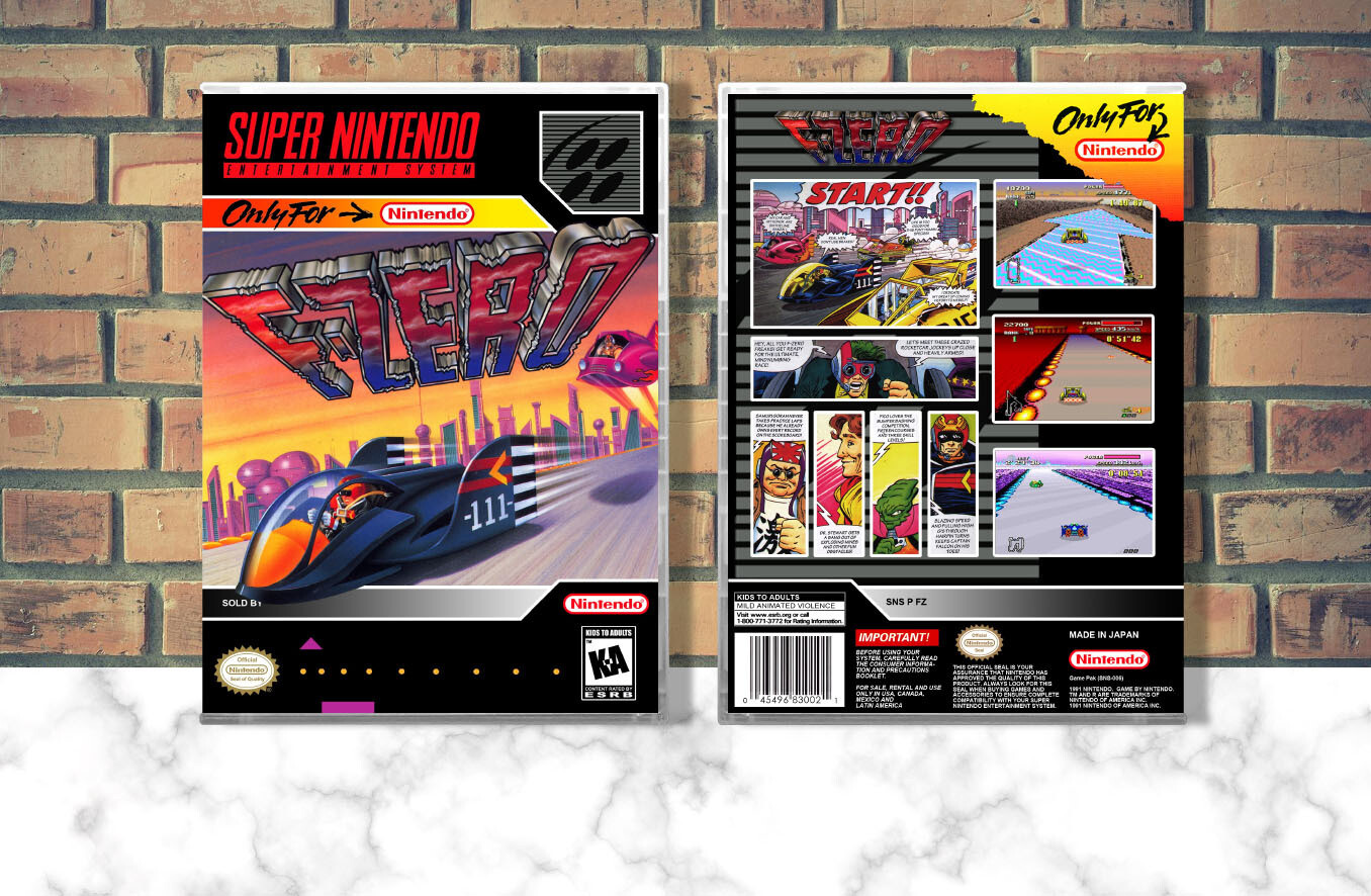 F-Zero, Case Color: CLEAR (Transparent)