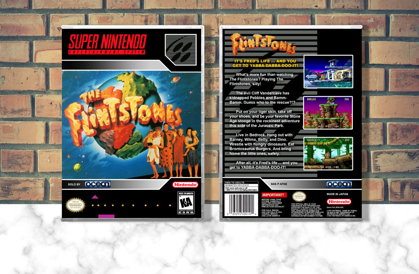 Flintstones, The: Movie, Case Color: CLEAR (Transparent)