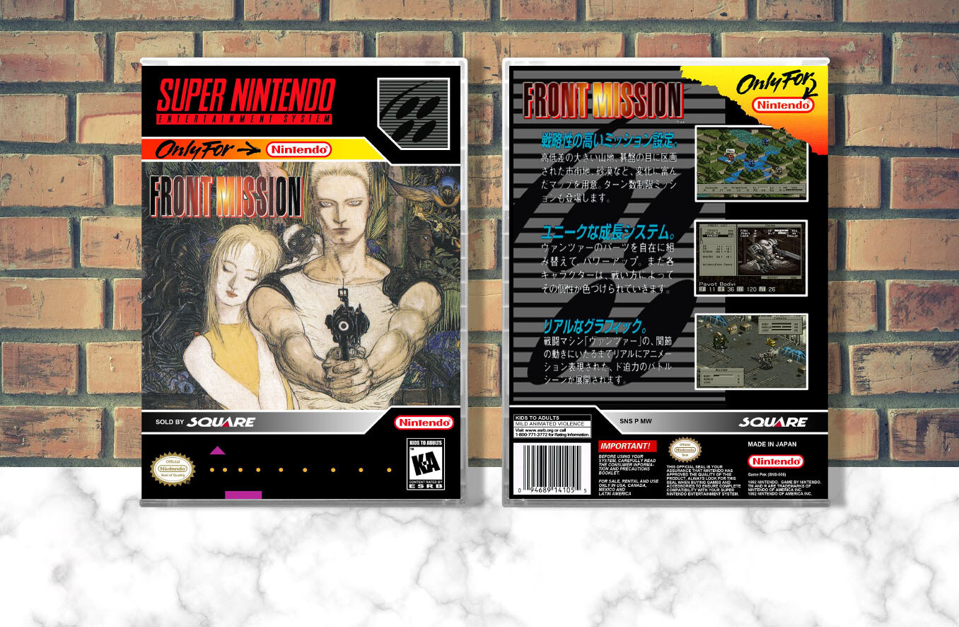 Front Mission, Case Color: CLEAR (Transparent)