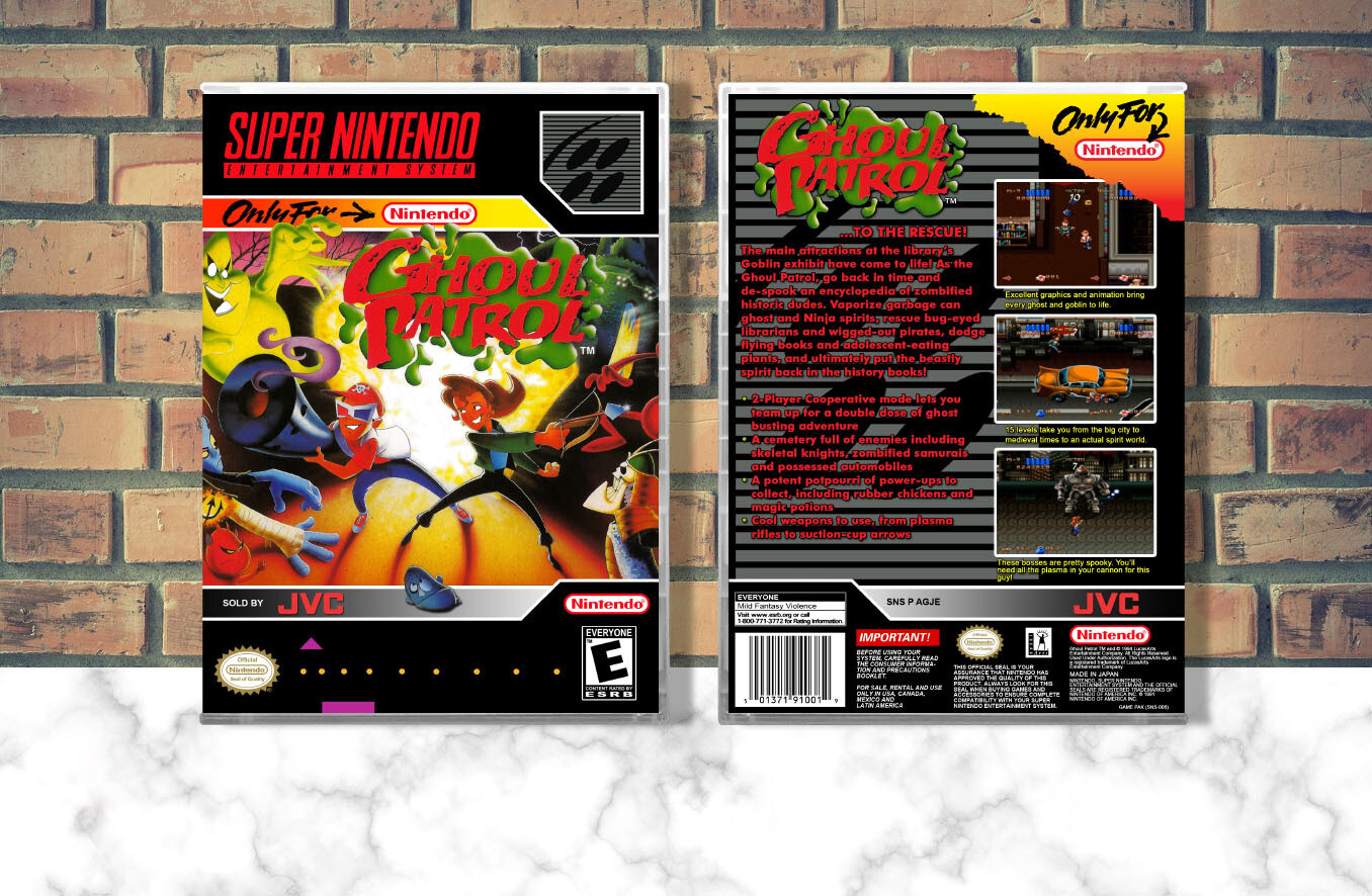 Ghoul Patrol, Case Color: CLEAR (Transparent)