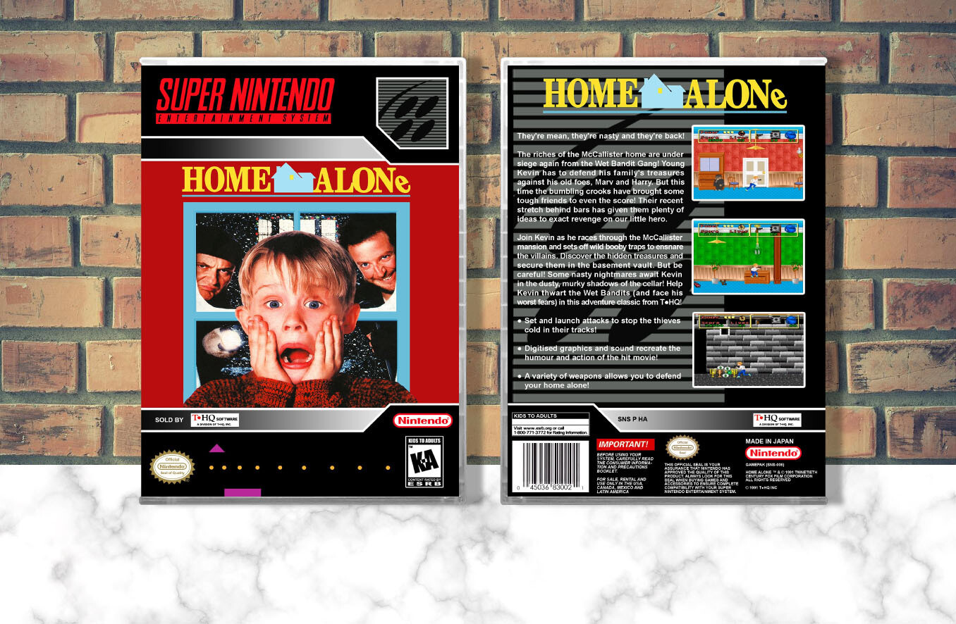 Home Alone, Case Color: CLEAR (Transparent)