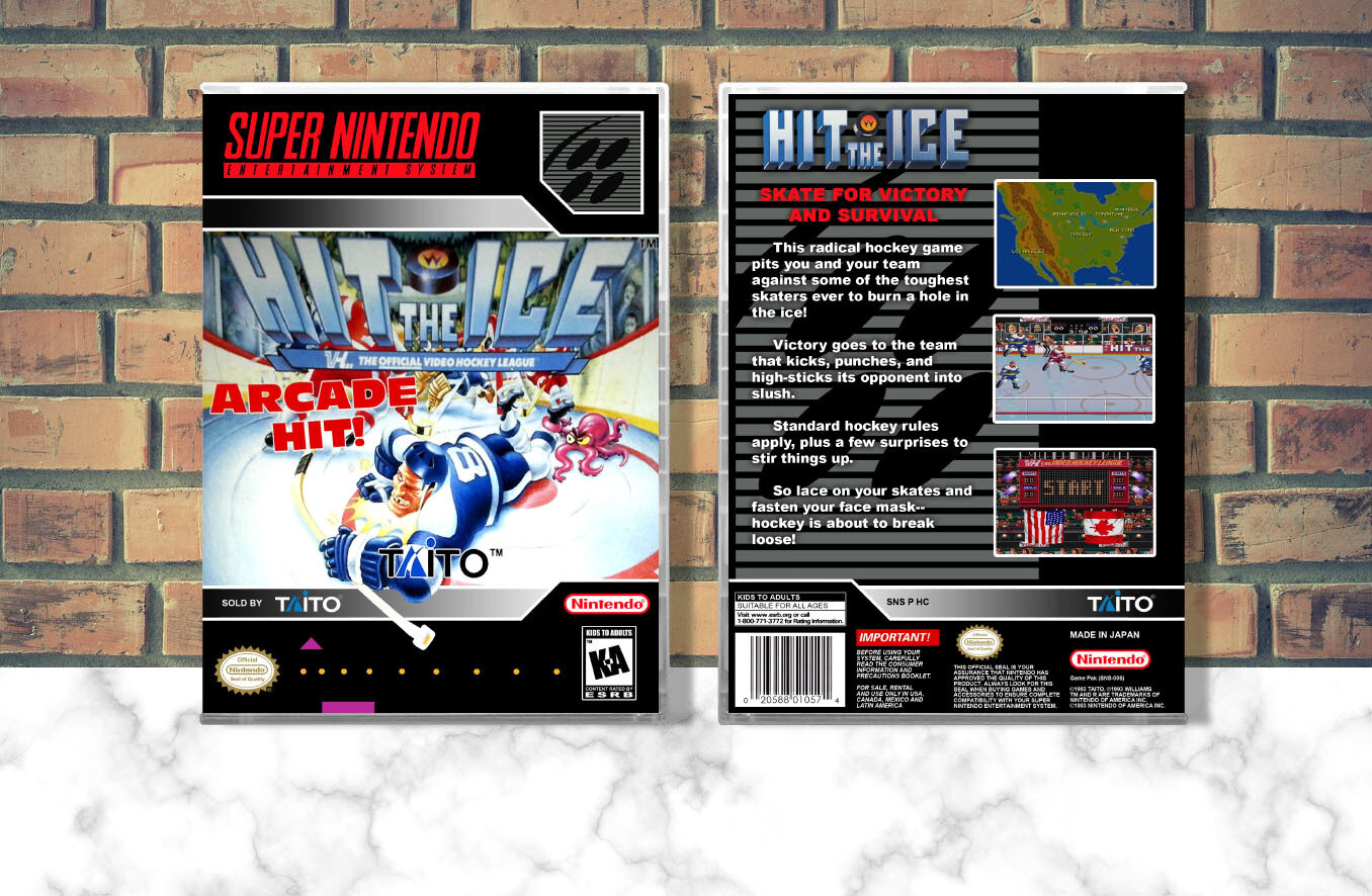 Hit the Ice, Case Color: CLEAR (Transparent)