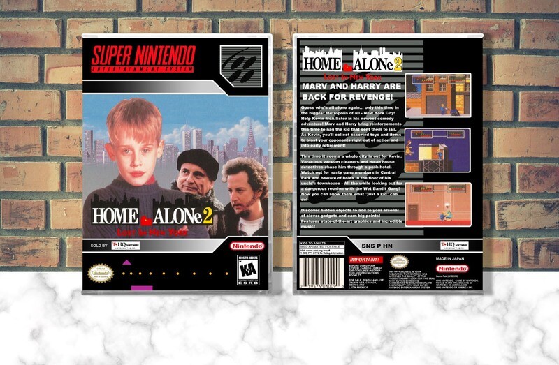 Home Alone 2: Lost in New York, Case Color: CLEAR (Transparent)