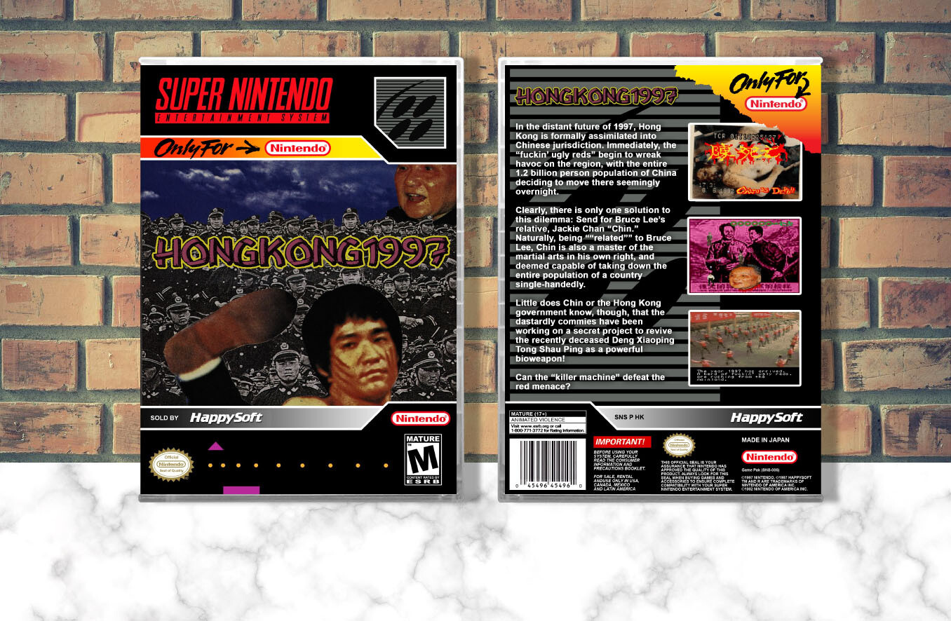 Hong Kong 97, Case Color: CLEAR (Transparent)