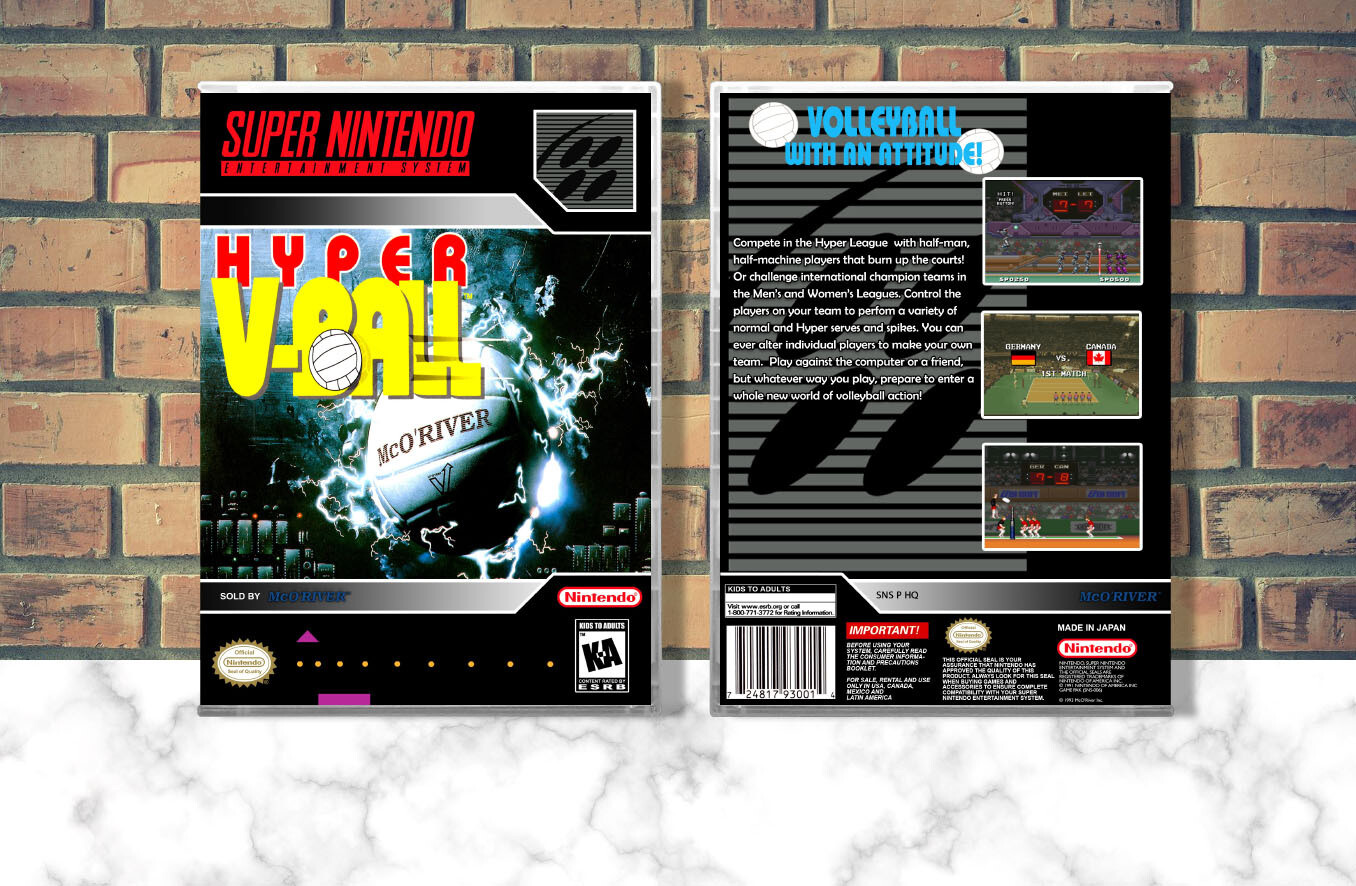 Hyper V-Ball, Case Color: CLEAR (Transparent)