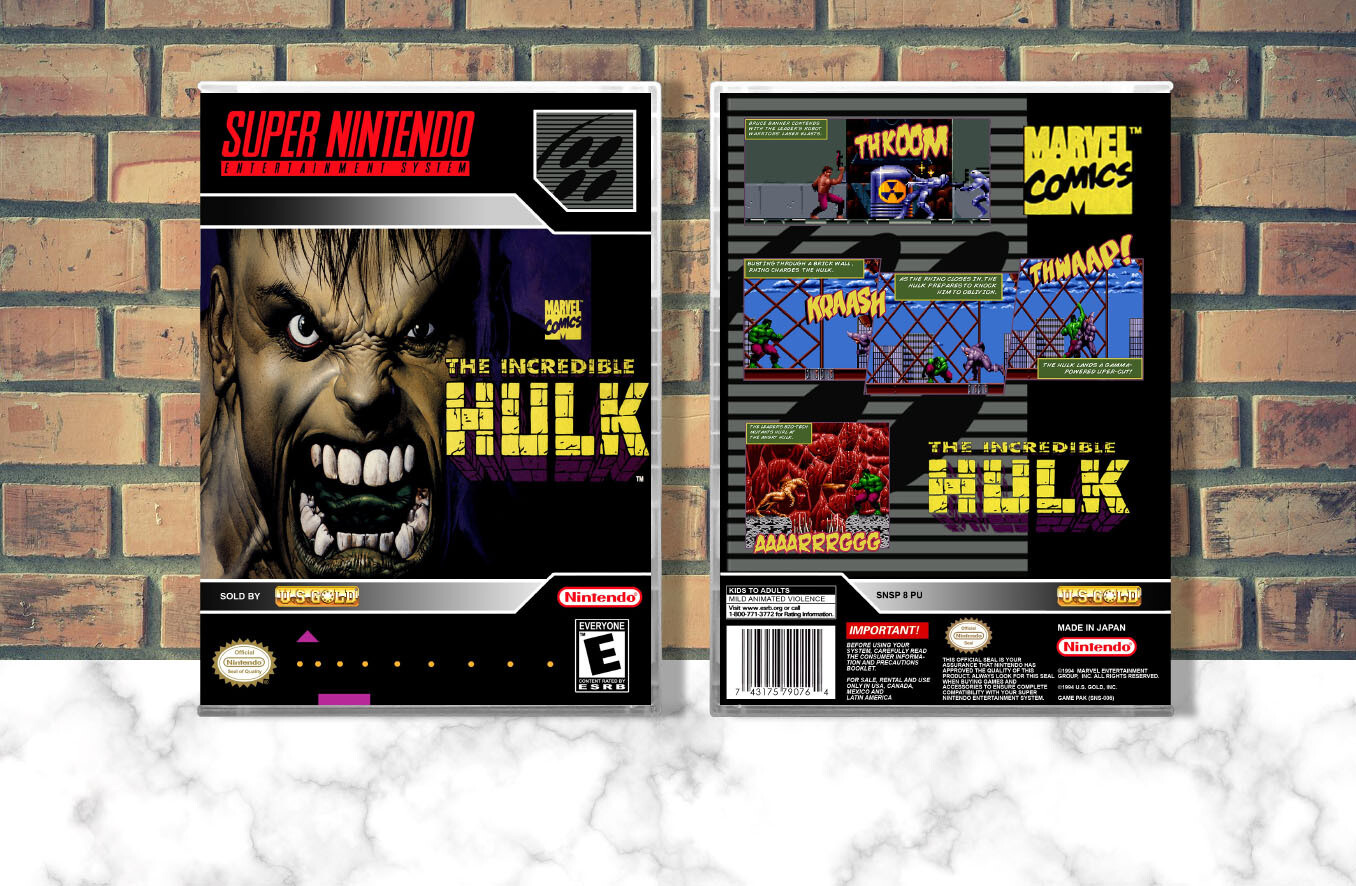 Incredible Hulk, The, Case Color: CLEAR (Transparent)