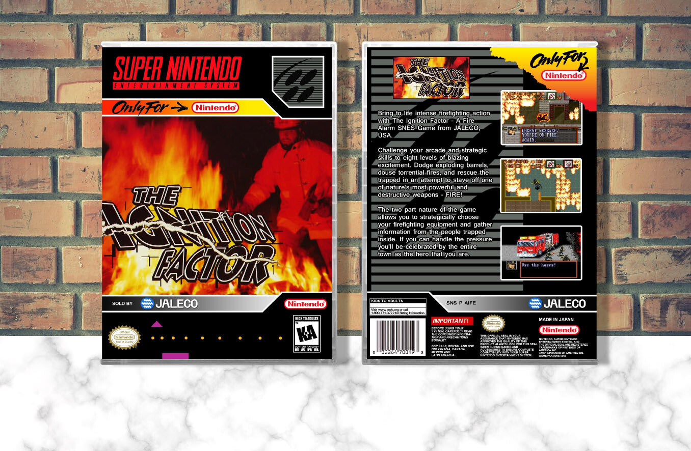 Ignition Factor, The, Case Color: CLEAR (Transparent)