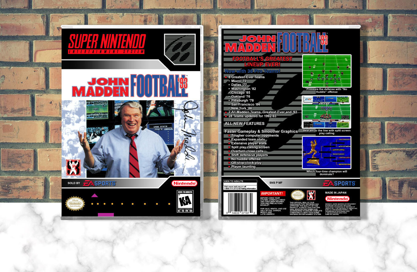 madden 93 cover