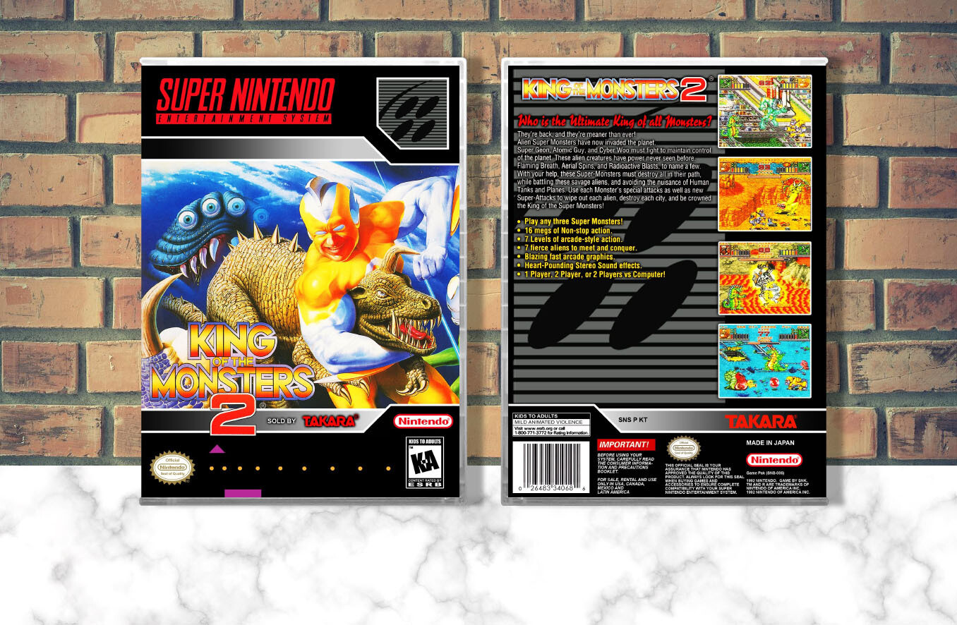 King of the Monsters 2: The Next Thing, Case Color: CLEAR (Transparent)