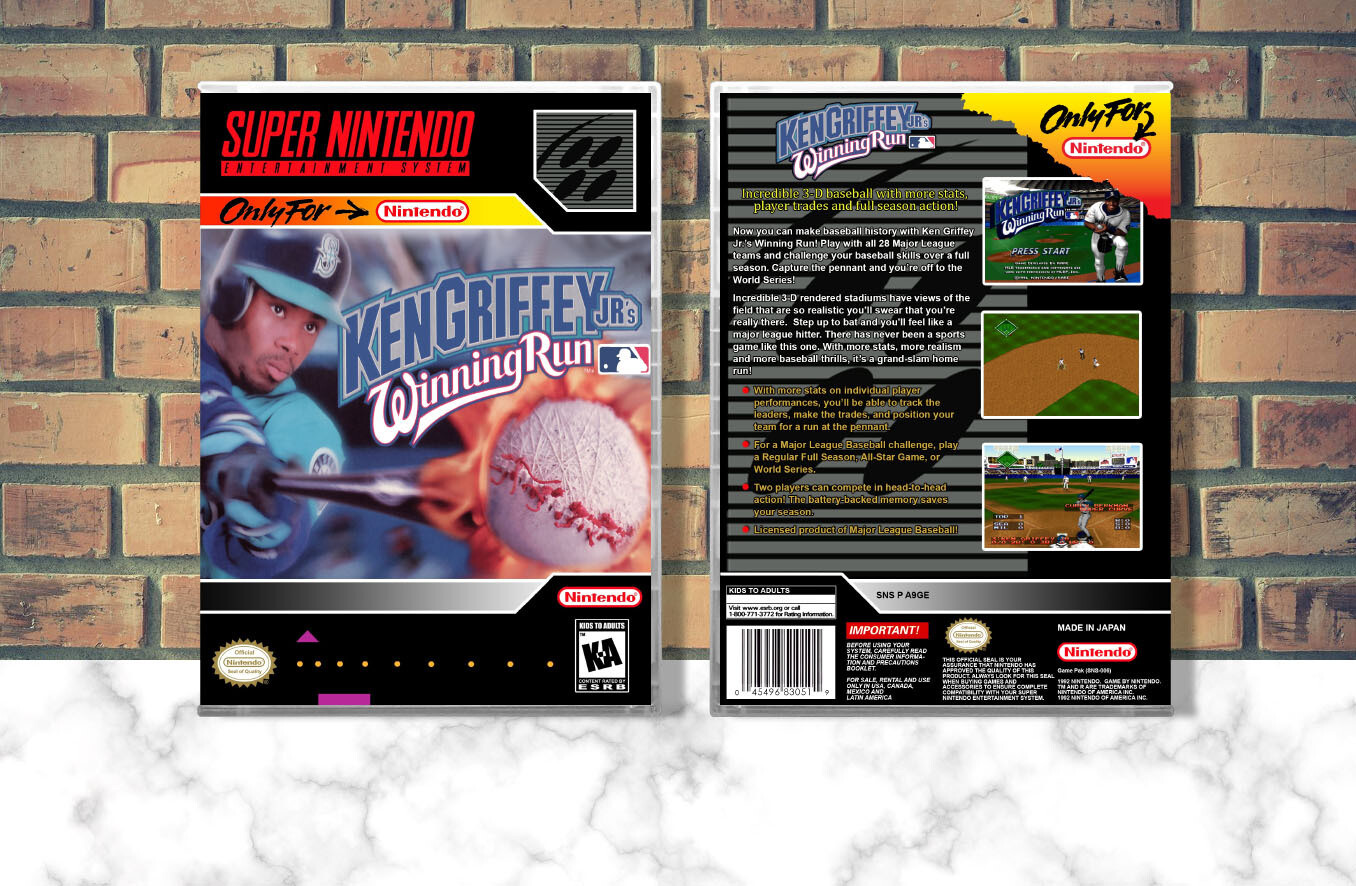 Ken Griffey Jr&#39;s Winning Run, Case Color: CLEAR (Transparent)