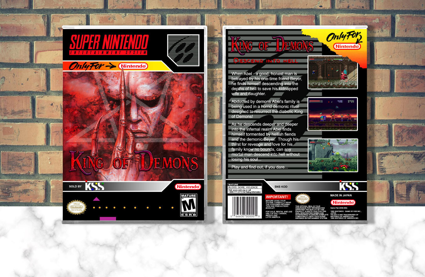 King of Demons, Case Color: CLEAR (Transparent)