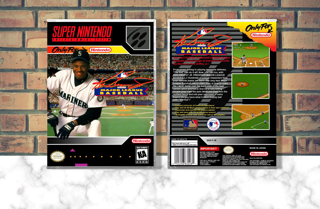 Ken Griffey Jr. Presents Major League Baseball, Case Color: CLEAR (Transparent)
