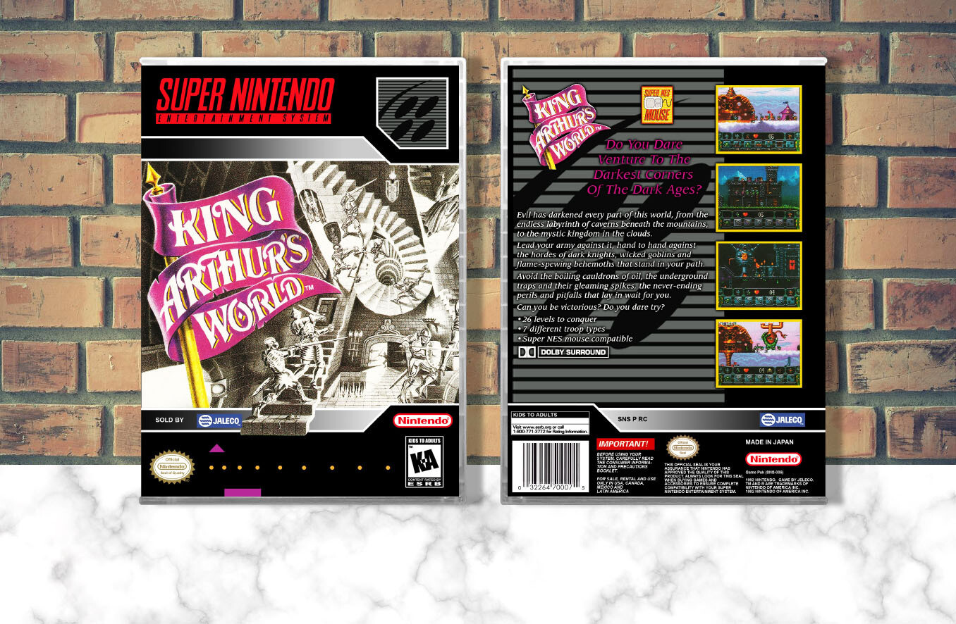 King Arthur&#39;s World, Case Color: CLEAR (Transparent)